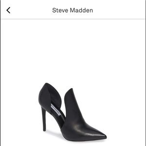 Steve Madden black dolly pump stiletto heel